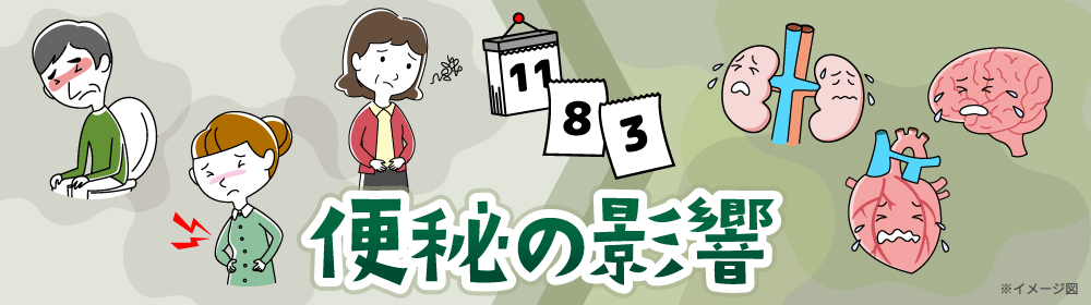 便秘の影響PC